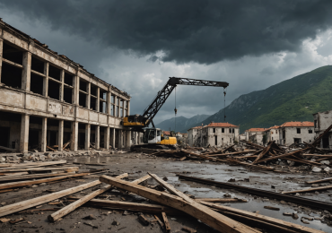 Трагические последствия непогоды в Черногории