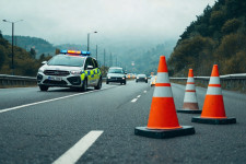 За выходные на дорогах Черногории зафиксировано 46 аварий, погибших нет