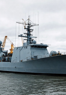 Во Франции спустили на воду первый патрульный корабль для ВМС Черногории