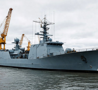 Во Франции спустили на воду первый патрульный корабль для ВМС Черногории