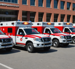 Институт скорой медицинской помощи получил новые санитарные автомобили для экстренной медицинской помощи