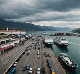 Объявлено о временной приостановке морских рейсов между Баром и Италией