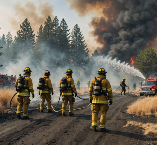 Пожары в окрестностях Ловчена локализованы, продолжается борьба с активными очагами