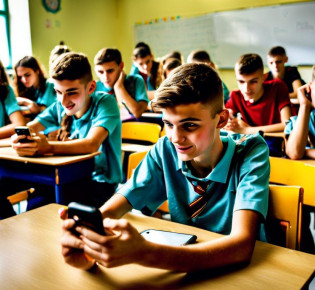 Хотят ввести запрет на использования мобильных телефонов в школах Черногории